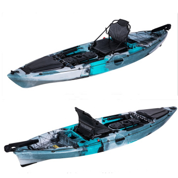 cheap price good quality china 1 person single sit on paddle fishing kayak with accessories